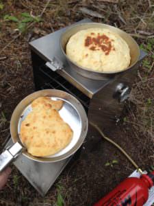fresh camp bread